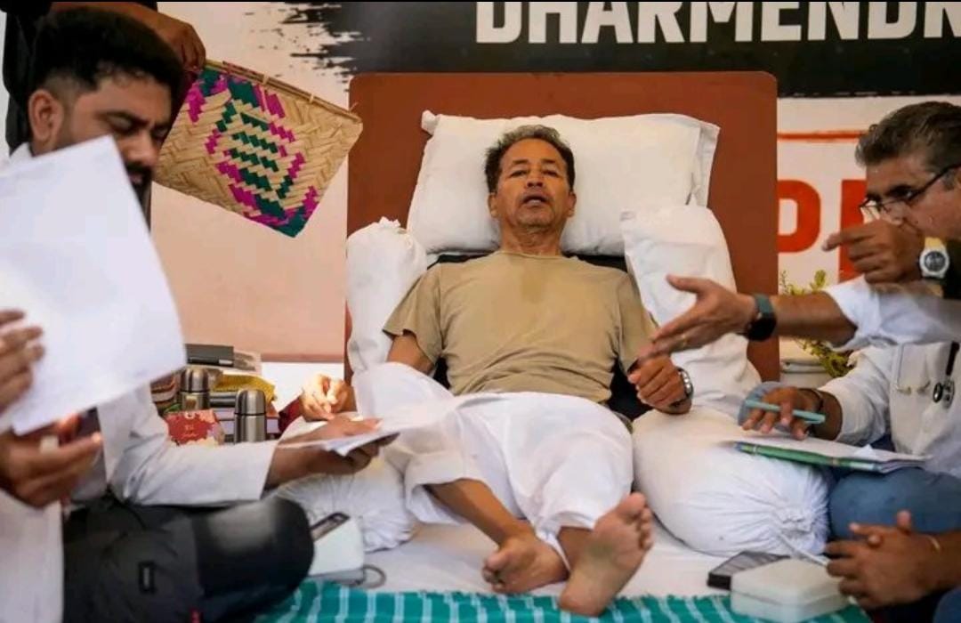 “Sonam Wangchuk s 18-day Hunger strike is a Mounting Pressure on Government”